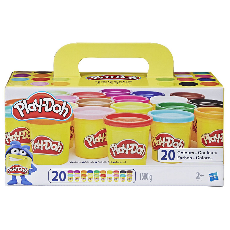Пластилин Play-Doh 20цветов