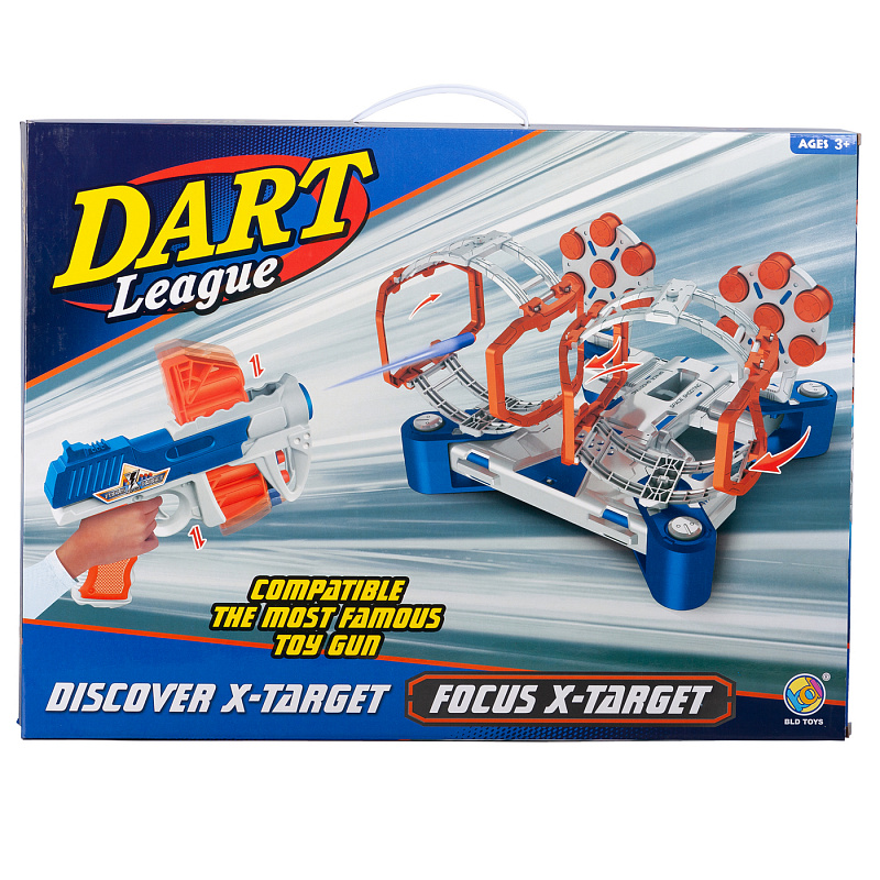 Игровой тир Крутая мишень с подвижными частями мишени BLD toys