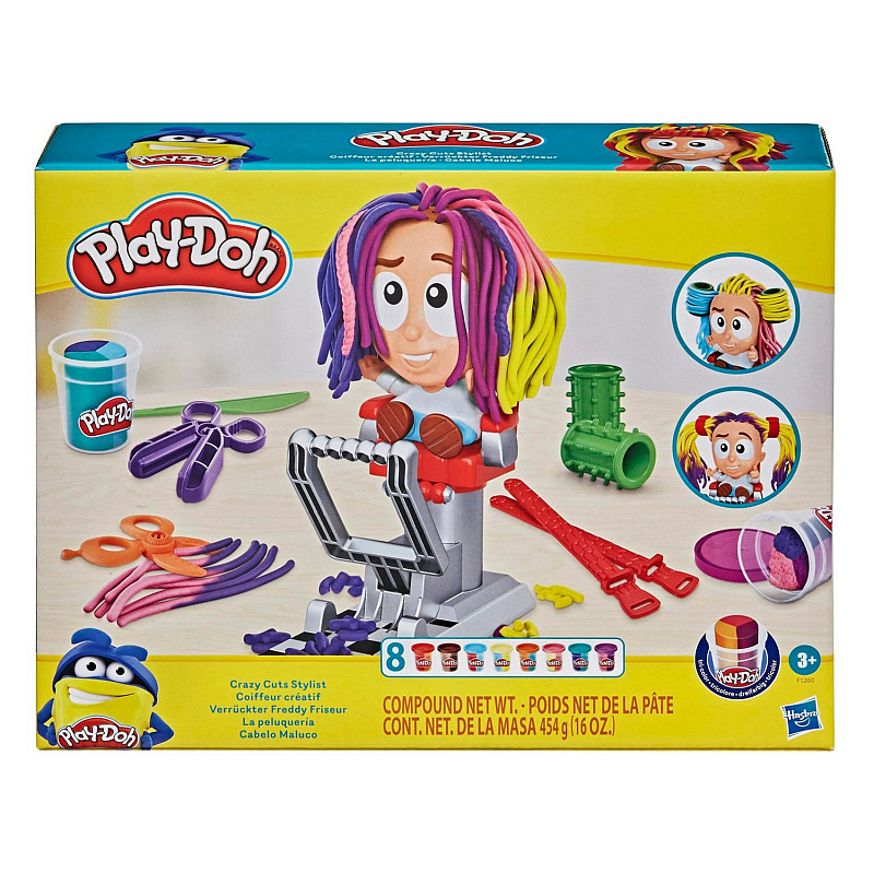 Игровой набор Сумасшедшие прически Play-Doh