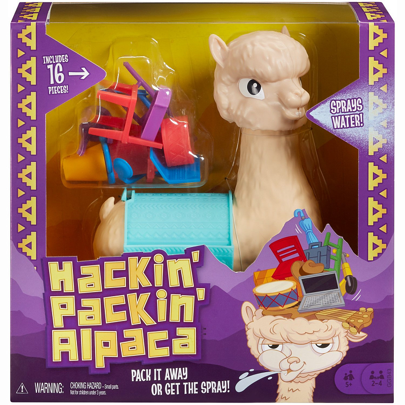Игра настольная Непредсказуемая Альпака Hackin' Packin' Alpaca