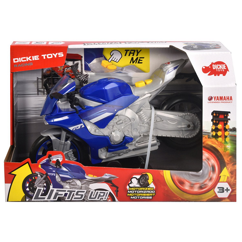 Мотоцикл Yamaha R1 Dickie Toys 26 см