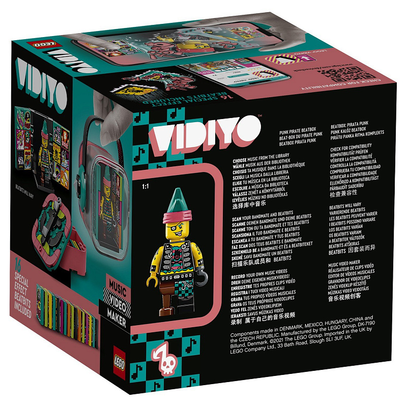 Конструктор LEGO VIDIYO Punk Pirate BeatBox Битбокс Пирата Панка