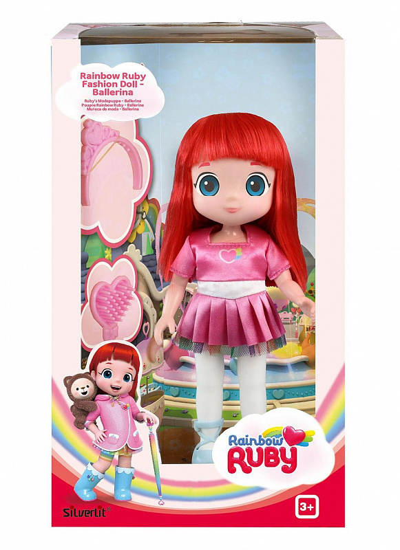 Кукла Балерина Rainbow Ruby 20 см