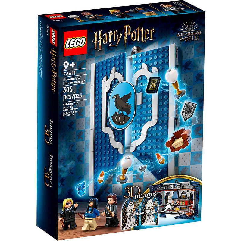 Конструктор LEGO Harry Potter Знамя Дома Рейвенкло 305 элементов