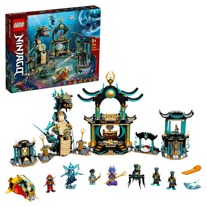 Конструктор LEGO Ninjago Храм Бескрайнего моря 1060 деталей