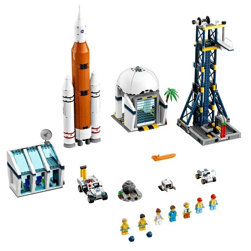 Конструктор LEGO City Космодром 1010 деталей