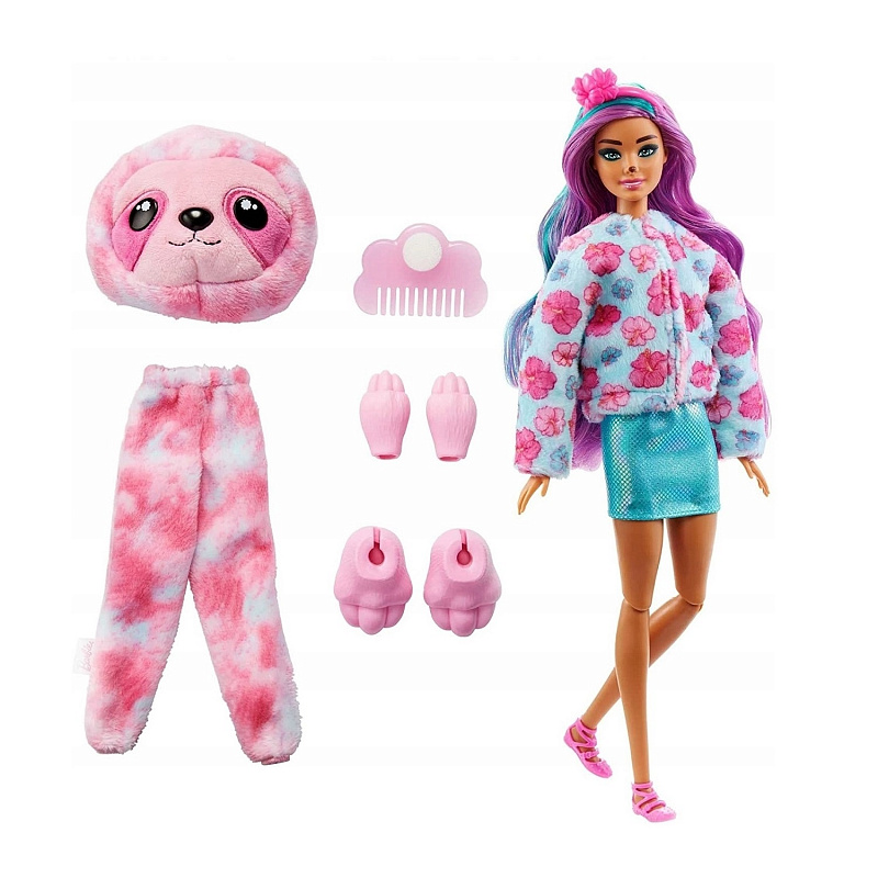 Кукла Barbie Reveal Ленивец