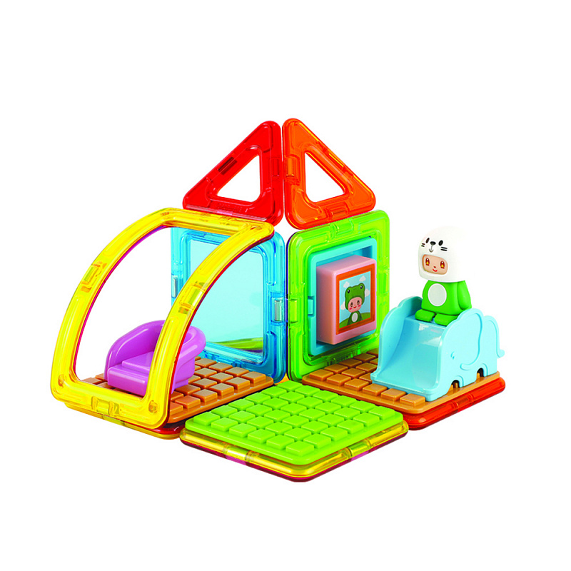 Магнитный конструктор Cube House Frog Magformers