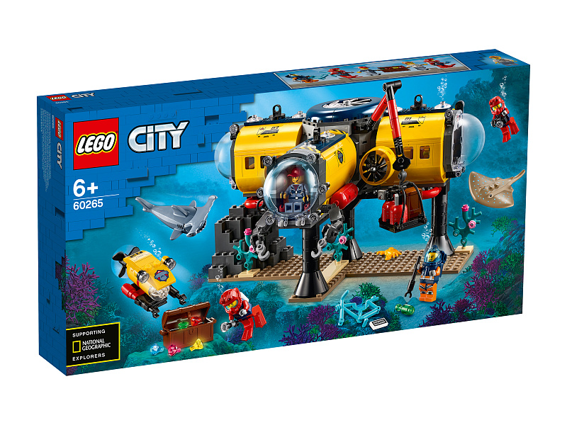 Конструктор LEGO City Oceans Исследовательская подводная лодка