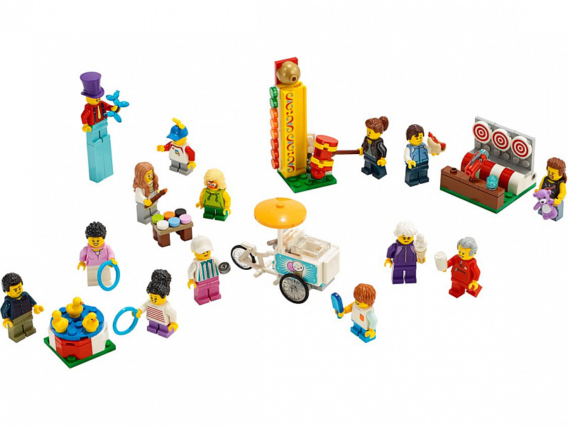 Конструктор LEGO CITY "Комплект минифигурок «Весёлая ярмарка»"