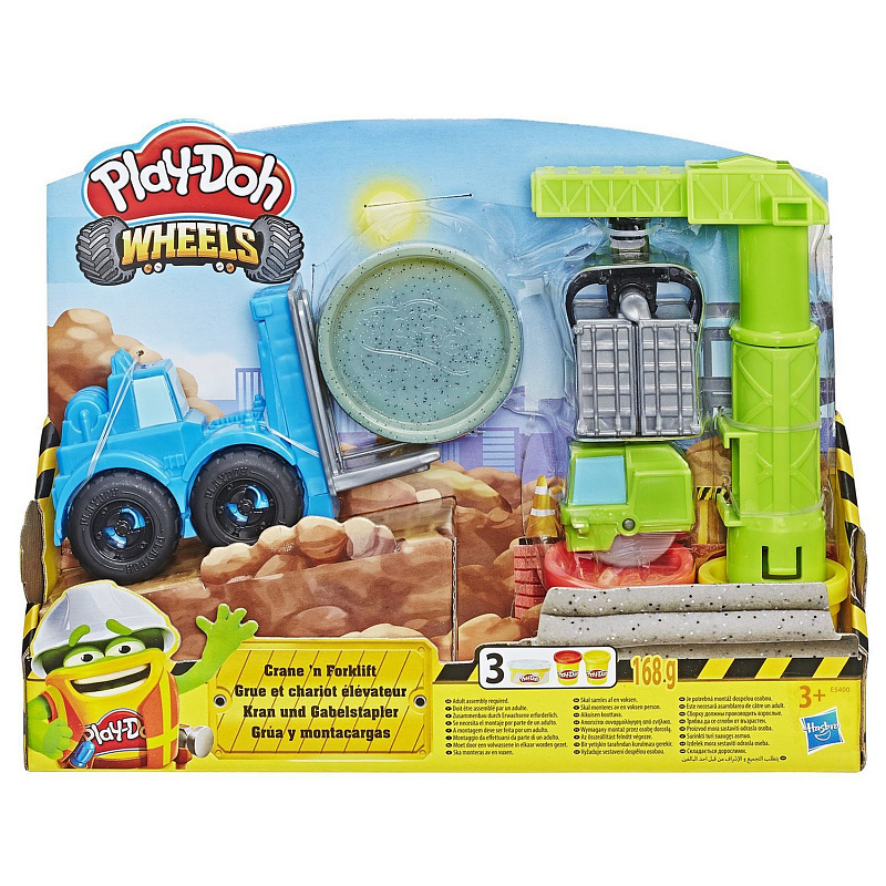 Набор Play-Doh Wheels Кран-погрузчик