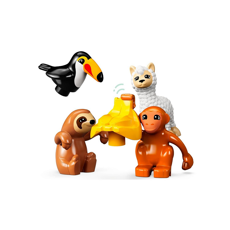 Конструктор LEGO Duplo Дикие животные Южной Америки Wild Animals of South America 71 деталь