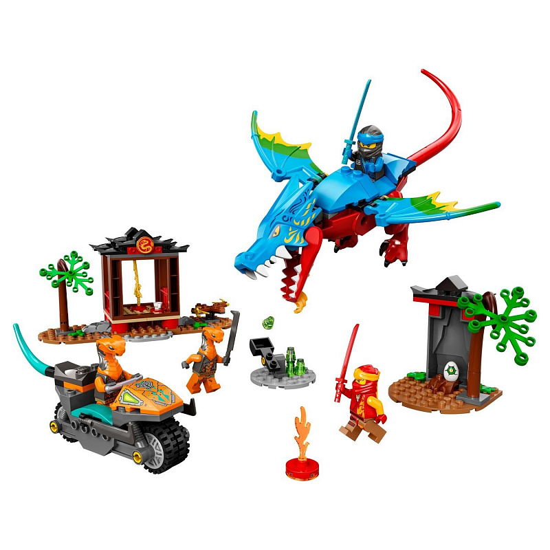 Конструктор LEGO Ninjago Храм Ниндзя-Дракона Ninja Dragon Temple 161 деталь