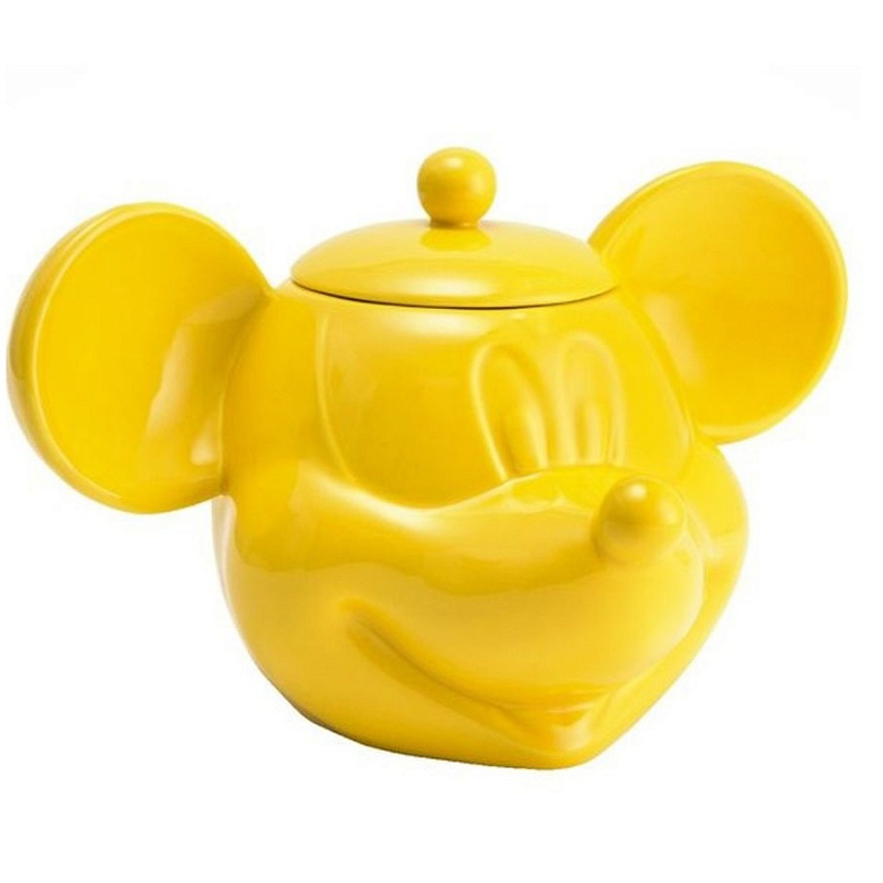 3D Ваза для печенья Disney "Mickey Mouse" желтая