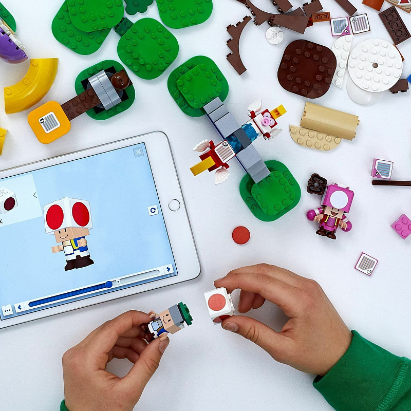 Конструктор LEGO Super Mario Погоня за сокровищами Тоада дополнительный набор
