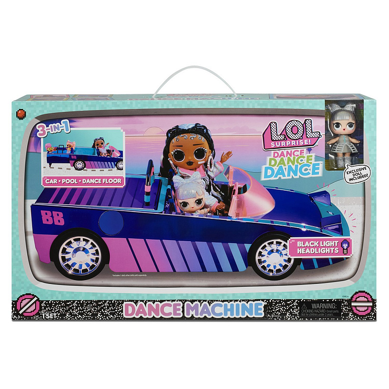 Набор игровой L.O.L Dance Machine с машиной и куклой