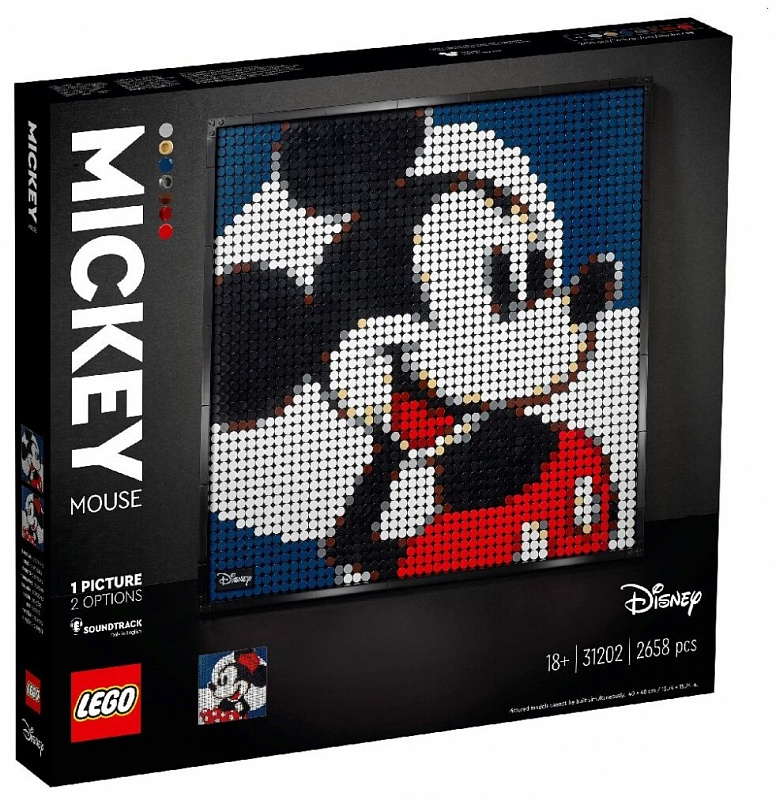 Конструктор LEGO Art Disney's Mickey Mouse 2658 деталей