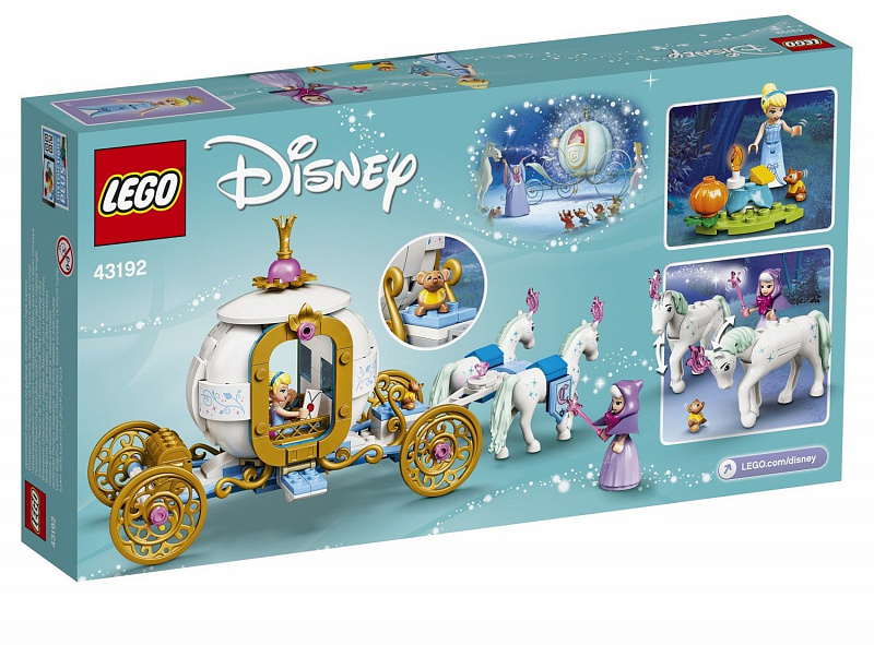 Конструктор LEGO Disney Princess Королевская карета Золушки