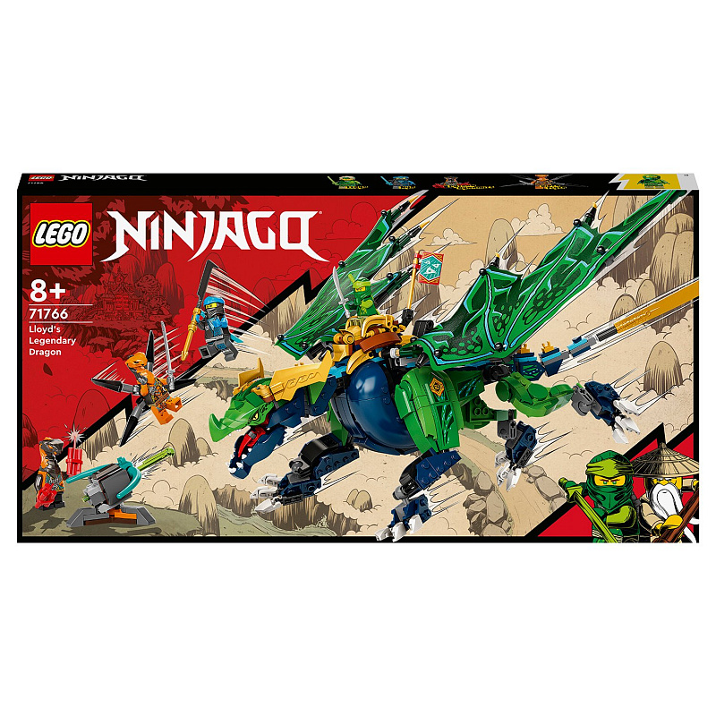 Конструктор LEGO Ninjago Легендарный дракон Ллойда 747 деталей