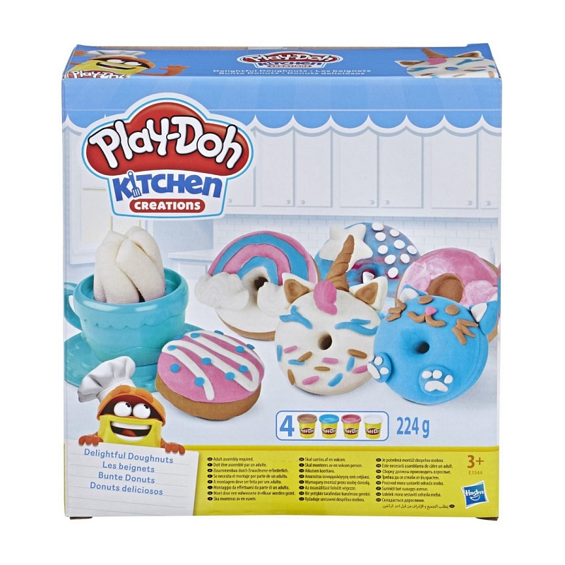 Игровой набор пластилина Play-Doh Выпечка и пончики