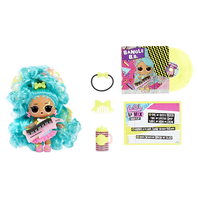 Куколка L.O.L. Remix Hairflip