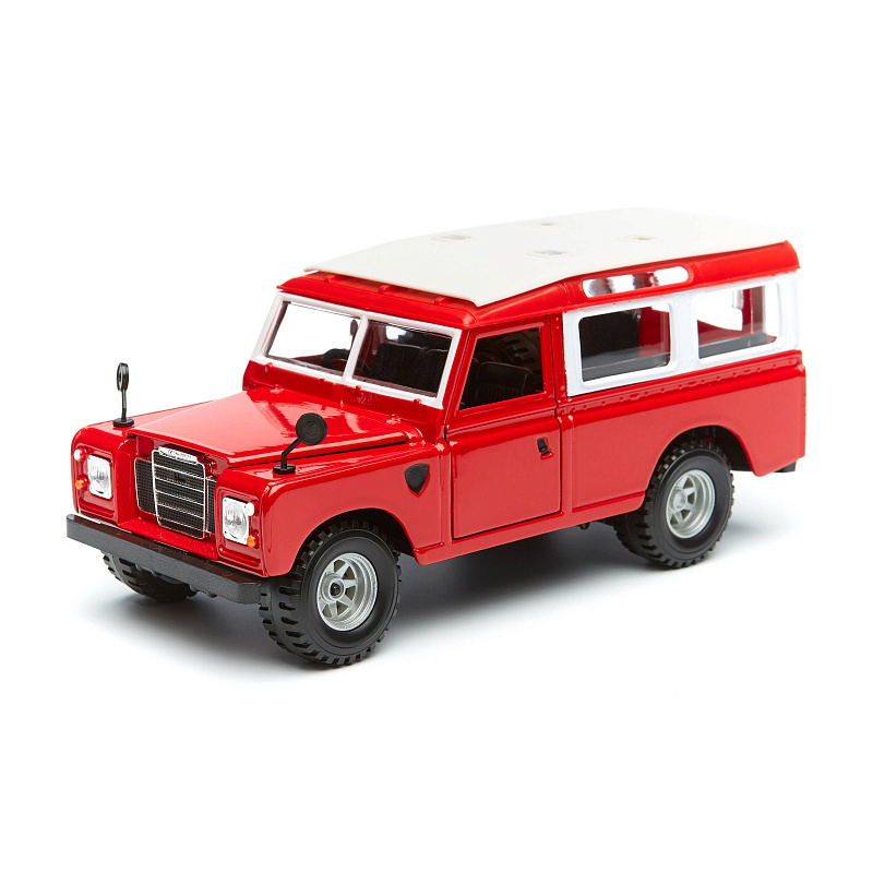 Машинка Land Rover 1:24 Bburago красный