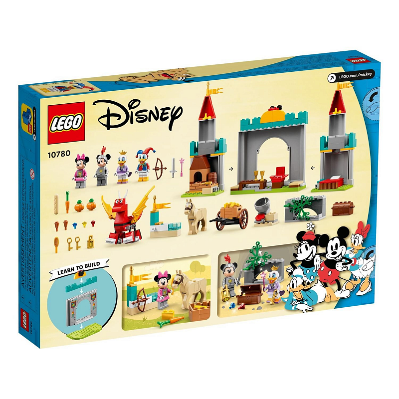 Конструктор LEGO Disney Микки и его друзья Защитники замка Mickey and Friends Castle Defenders 215 деталей