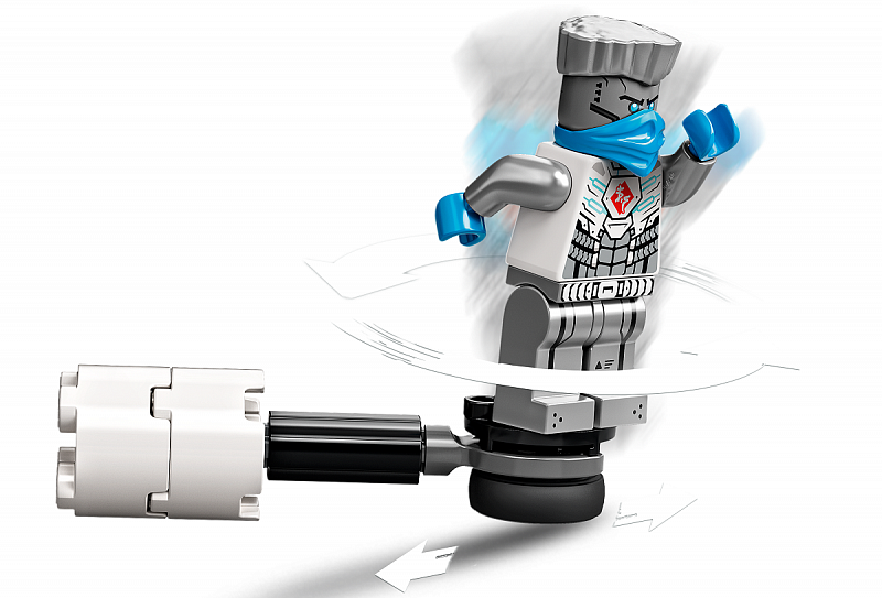 Конструктор LEGO Ninjago Легендарные битвы Зейн против Ниндроида 57 деталей