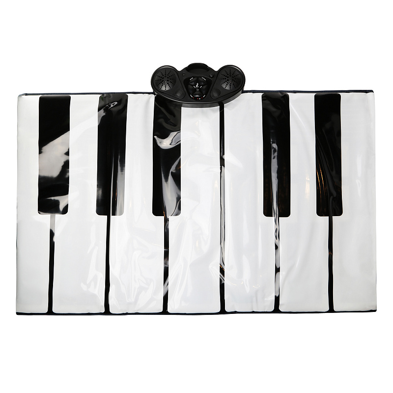 Музыкальный коврик Пианино SUN LIN, чёрно-белый 