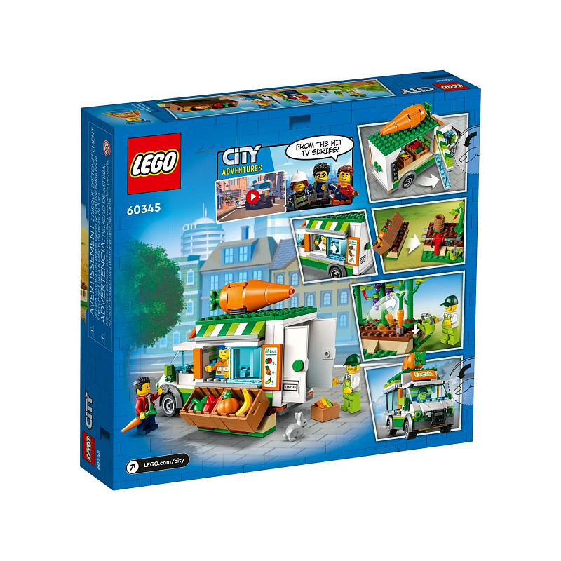 Конструктор LEGO City Фургон для фермерского рынка Farmers Market Van 310 деталей