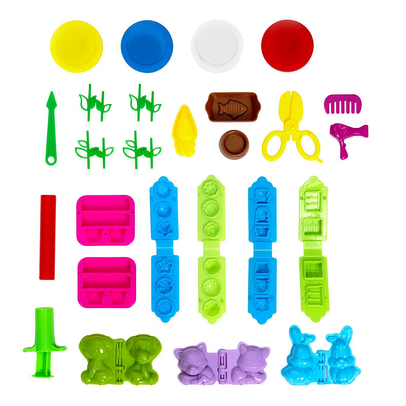 Набор теста для лепки с аксессуарами Домашние животные Kid's Toys