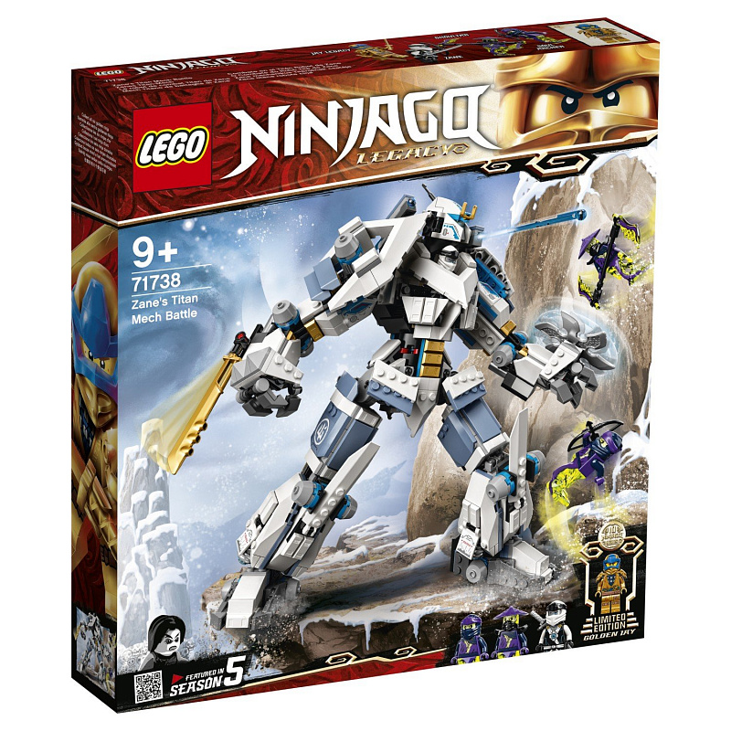 Конструктор LEGO Ninjago Битва с роботом Зейна