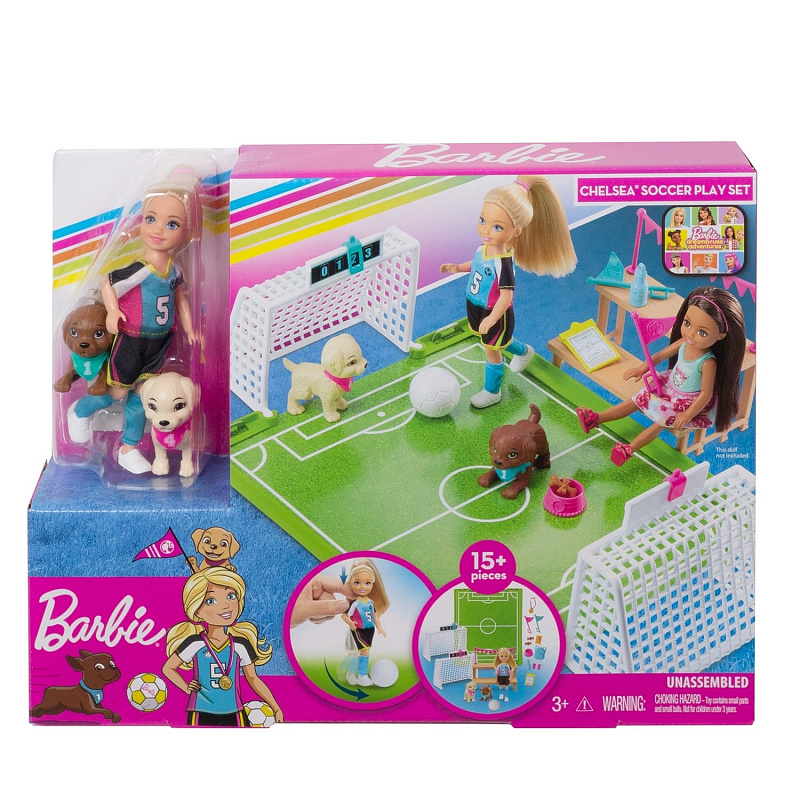Игровой набор Челси-футболистка Barbie
