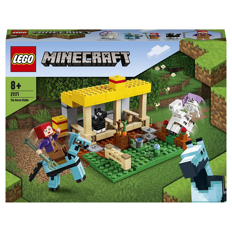 Конструктор LEGO Minecraft Конюшня