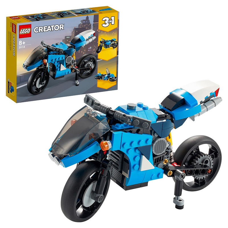 Конструктор LEGO Creator Супербайк 236 деталей