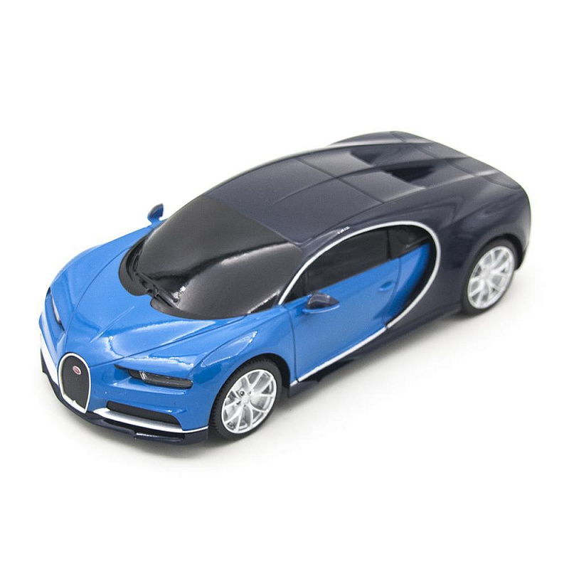 Машина на радиоуправлении Bugatti Chiron голубая