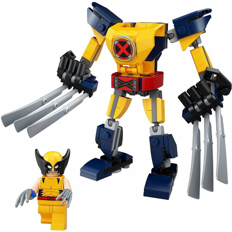 Конструктор LEGO Super Heroes Марвел Росомаха Wolverine Mech Armor 141 элемент