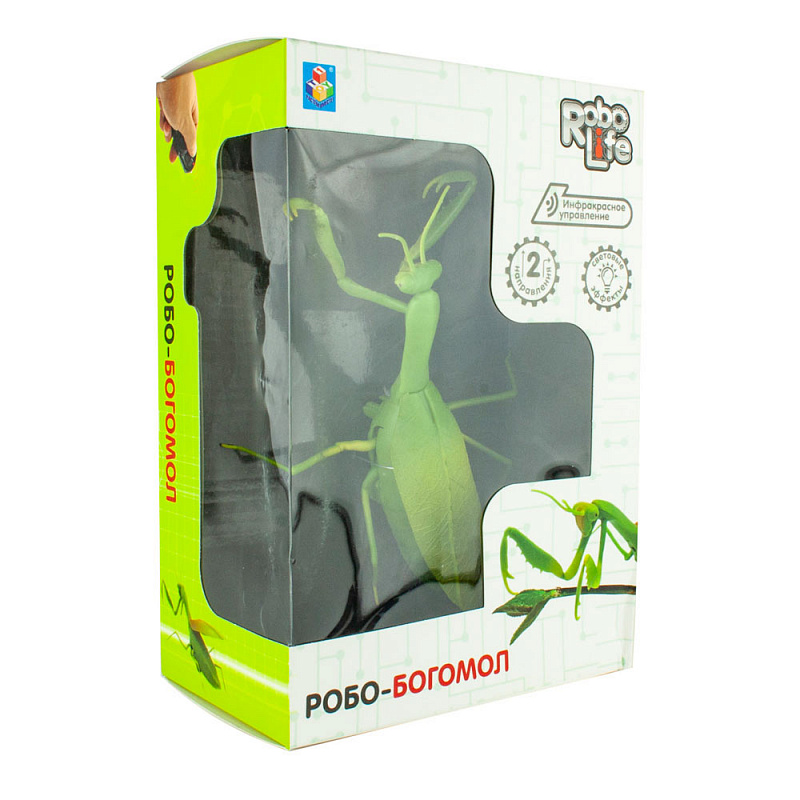 Интерактивная игрушка на инфракрасном управлении Робо-богомол 1Toy Robo Live
