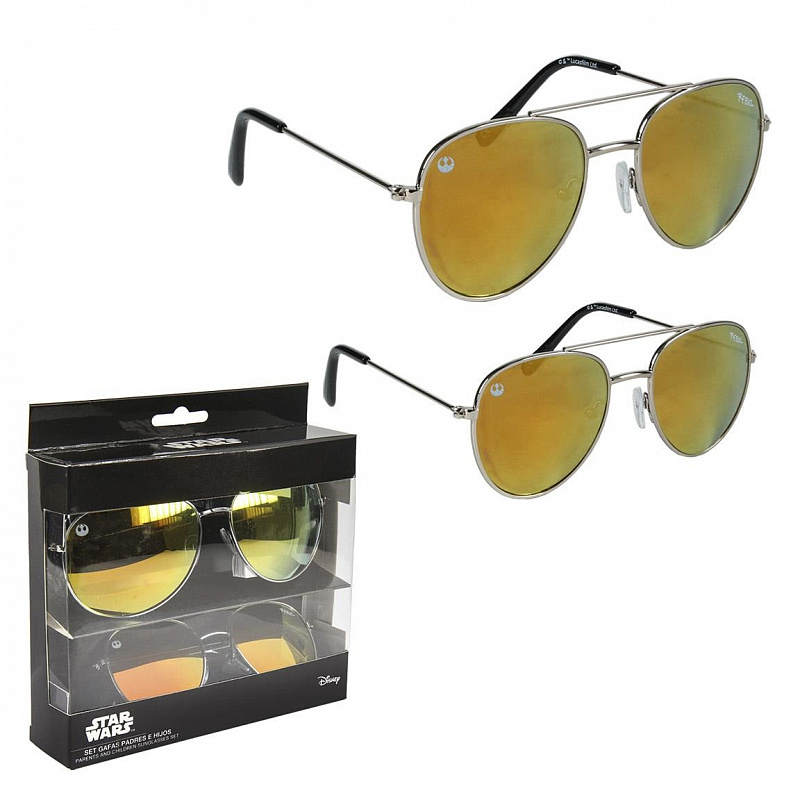 Солнцезащитные очки-авиаторы "Звездные войны" 2 штуки Cerda