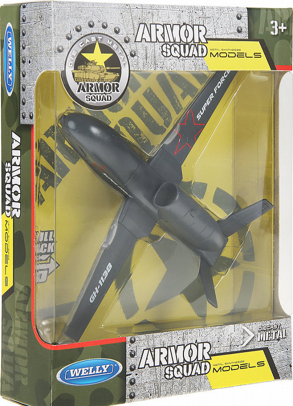 Коллекционная модель военного самолёта Welly