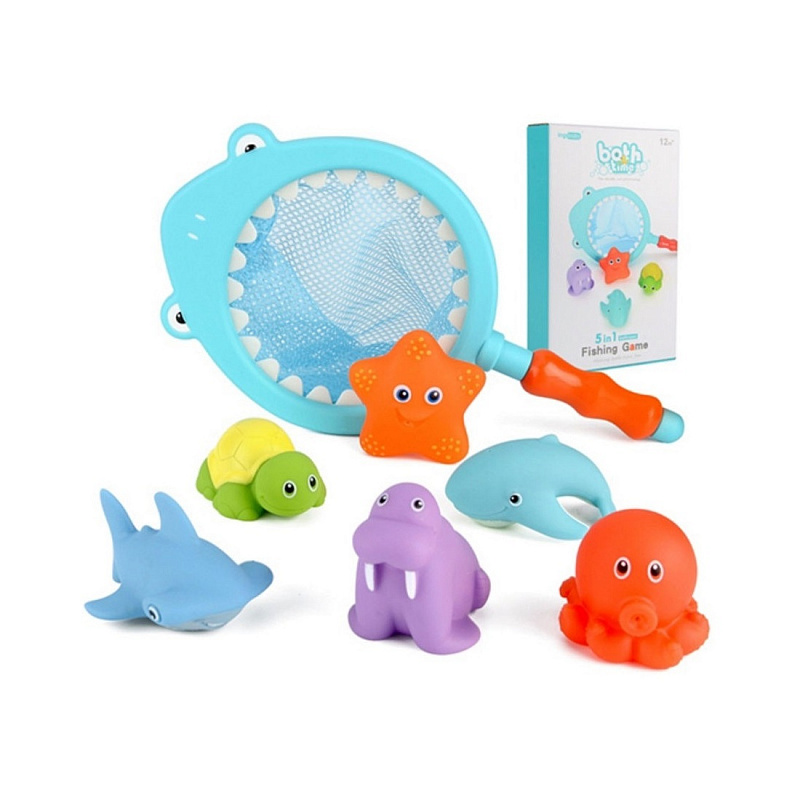 Набор игрушек для ванной Ing Baby 7 предметов