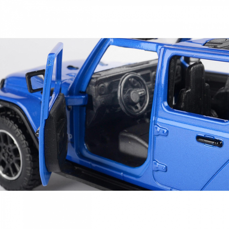 Машинка коллекционная 2021 Jeep Gladiator Overland (Open Top) Motormax масштаб 1:27