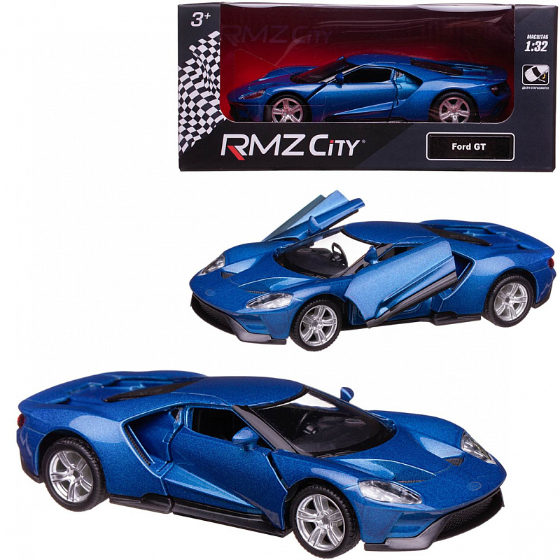Машинка металлическая Uni-Fortune RMZ City 1 32 Ford GT 2019 