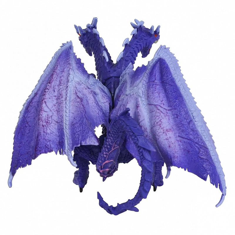 Фигурка Дракона с двумя головами, синий