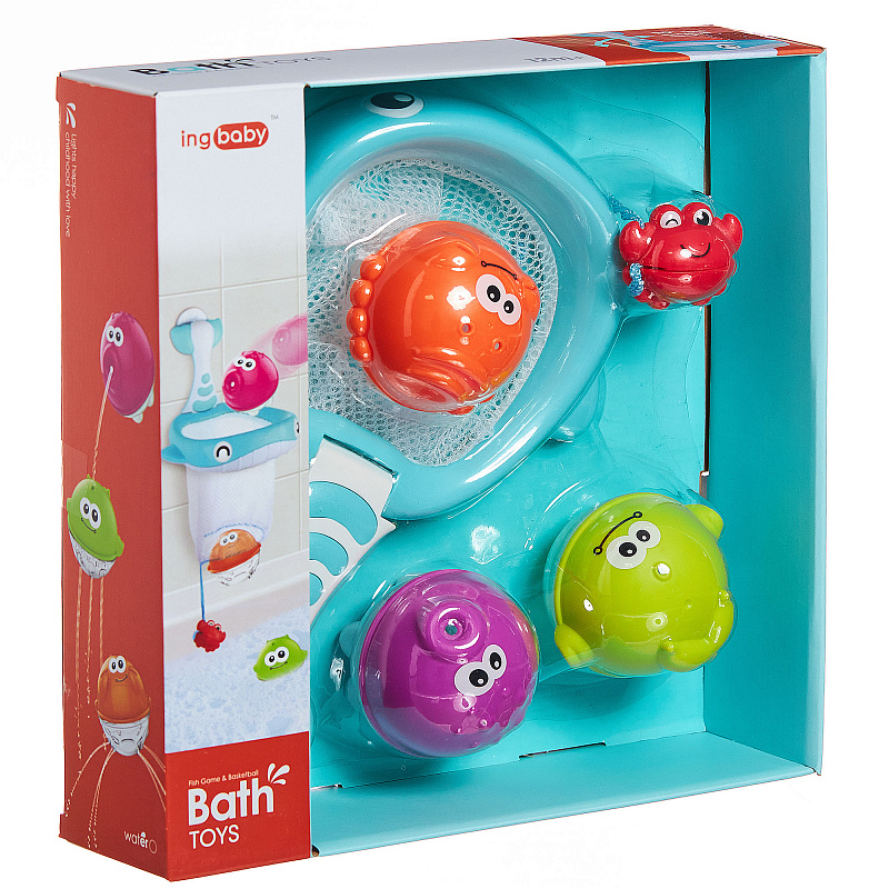 Набор игрушек для ванны Ing Baby 5 предметов