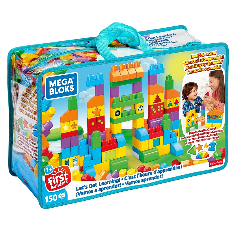 Набор Обучающих блоков Mega Bloks 150 деталей
