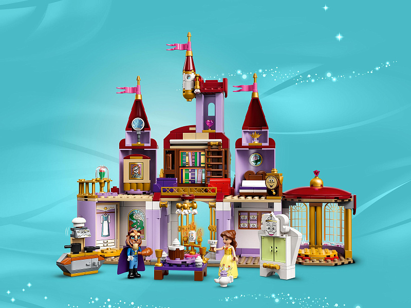 Конструктор LEGO Disney Замок Белль и Чудовища 43196