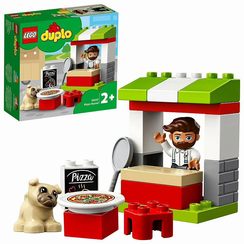 Конструктор LEGO Duplo Town Киоск-пиццерия 18 деталей
