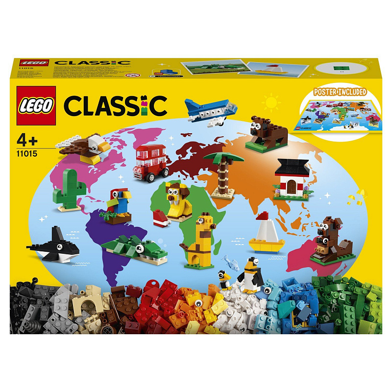 Конструктор LEGO Classic Вокруг света