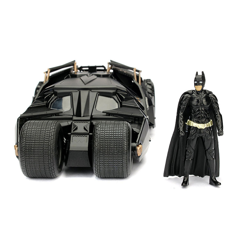 Набор машинка с фигуркой The Dark Knight Batmobile и Batman Jada Toys Batmobile